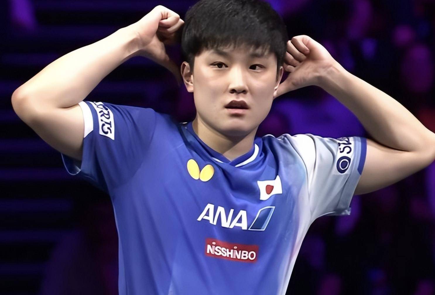 包含比利时乒乓球队轻取瑞典乒乓球队，张本智和高光表现的词条